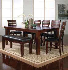 Lz leisure zone 6 piece wooden dining table set with bench and 4 dining chairs, kitchen table set family furniture for 6 people (grey). Crown Mark Bardstown 7 Piece Dining Table Set W 5 Chairs 1 Bench Royal Furniture Table Chair Set With Bench