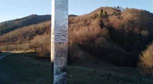 It is currently under construction. Mystery Continues Strange Metal Monolith Now Spotted In Romania After Disappearing From Utah Desert World News Wionews Com