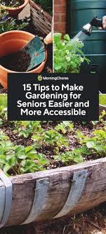 15 tips to make gardening for seniors