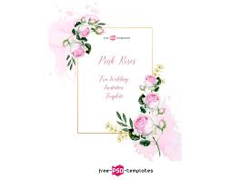 Free Roses Wedding Template Free Psd Templates