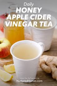 honey lemon apple cider vinegar tea