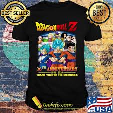 When i noticed that there wasn't a group that focused on these two concepts, i decided to take action and start this group! Dragon Ball 7 36th Anniversary 1984 2020 Thank You For The Memories Shirt Teefefe