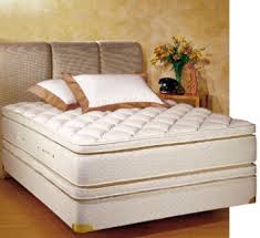 king size pillow top mattress and box