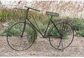 deco 79 metal bicycle garden planter