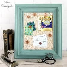 How To Make A Framed Cork Board Cute Office Decor With