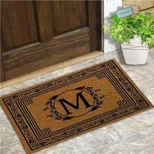 door mat entrance floor mat monogrammed