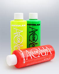 kryolan uv dayglow aquacolor liquid