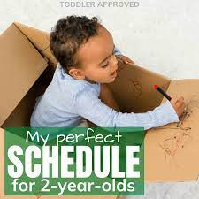 my perfect schedule for 2 year olds