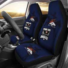 Denver Broncos Football Car Seat Covers