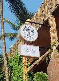 menu of talula by the sea ashwem goa