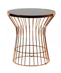 Rosegold End Table By Vig Furniture