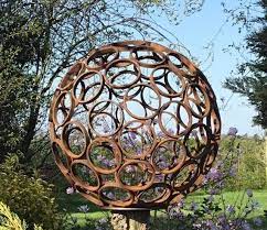 Modern Art Decorative Sphere Ornament