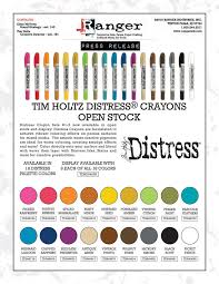 Tim Holtz Distress Paint Colors