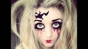 halloween makeup tutorial creepy doll