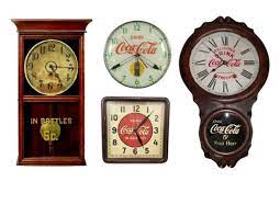 Memorabilia Coca Cola Clocks Rock