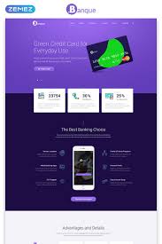Banque Financial Multipage Html5 Website Template