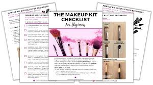 free makeup kit checklist