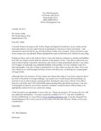 Legal Cover Letter A Parody Law School Blawg Legal Cover