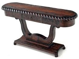 Old World Style Hand Carved Sofa Table