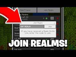 join a realm in minecraft bedrock 1 19