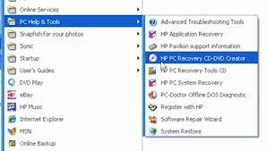 hp recovery disk guide for windows 10
