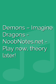 demons imagine dragons letter notes