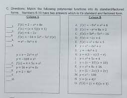 Following Polynomial Functions Into