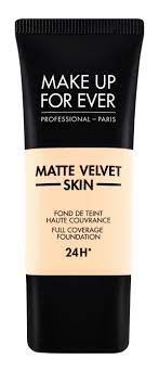 matte velvet skin fluid foundation