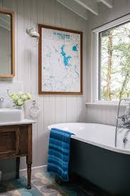 cabin bathrooms with rustic charm and
