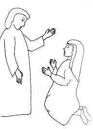 The angel gabriel appears to mary luke 126 38. Pin On Activities To Do With Kids
