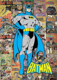 dc comics originals batman collage