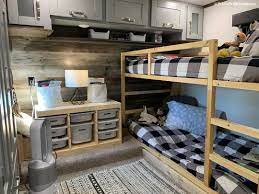 15 rvs with custom built bunk beds