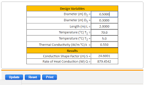 Conductive Heat Transfer Pipe Equation
