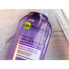 garnier fresh eye make up remover