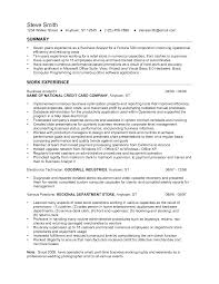 Cover Letter Business Analyst 