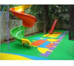 Outdoor Play Area Rubber Flooring At Rs