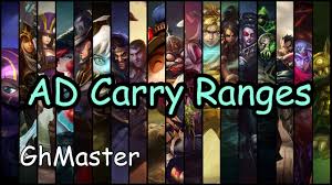 Ad Carry Ranges League Of Legends