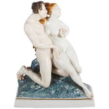 Art deco was an international design and art movement in the 1920s and '30s. Rare Art Deco Figurine By Karl Ens Satyr And Nude For Sale At 1stdibs