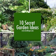 10 secret garden ideas