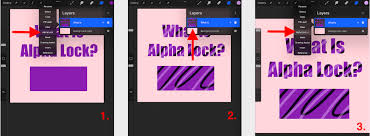 what is alpha lock in procreate and