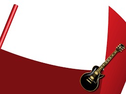 Guitar Lessson Music Background For Powerpoint Templates Ppt