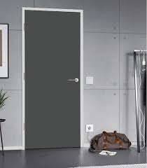 dark grey fireproof doors tall