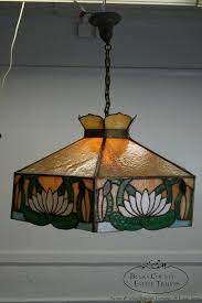 Stained Glass Hanging Chandelier Light