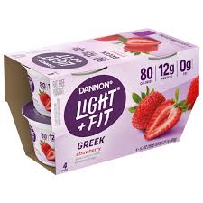 dannon yogurt fat free greek strawberry