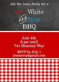 4th Of July Party And Patriotic Invitations For New Selections 2018