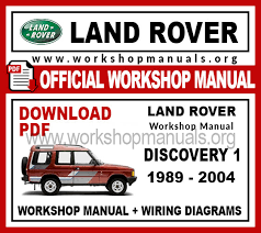 Land rover 2009 dimensions (sizes etc.) Land Rover Discovery 1 Workshop Repair Manual Workshop Manuals