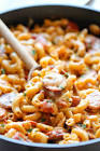 andouille sausage   tomato pasta