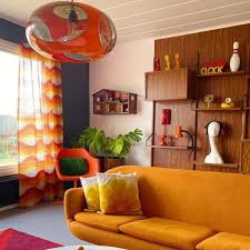 psychedelic 70s interior design