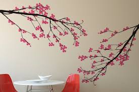 Cherry Blossom Tree Wall Decal Wall