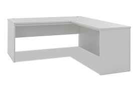 lizette l shaped table l180 white